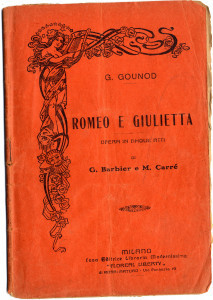 PPMHP 115580: Romeo e Giulietta - opera in cinque atti • Romeo i Julija - opera u pet činova