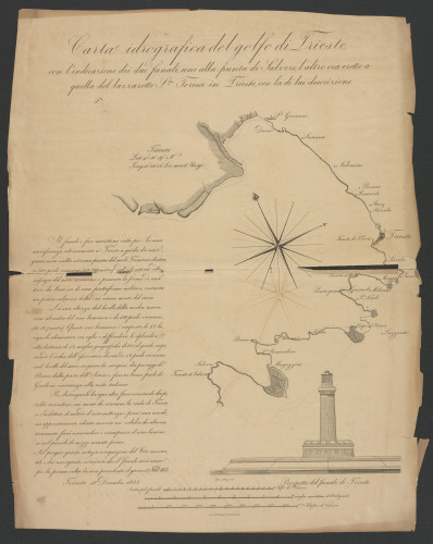 PPMHP 149673: Carta idrografica del golfo di Trieste