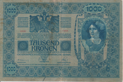 PPMHP 141533: 1000 kruna - Austro-Ugarska Monarhija
