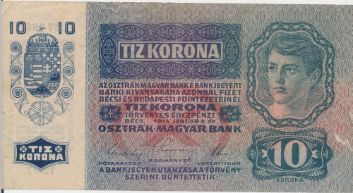 PPMHP 141422: 10 kruna - Austro-Ugarska Monarhija
