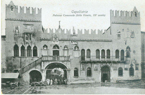 PPMHP 130860: Capodistria. Palazzo Comunale (Stile Veneto, XV secolo)