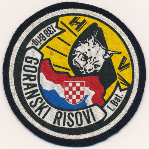 PPMHP 124050: Goranski risovi, 1. bataljun 138. brigade HV