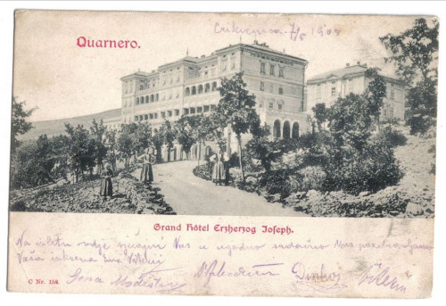 PPMHP 130479: Quarnero. Grand Hotel Erzherzo Joseph.