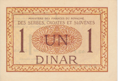 PPMHP 139082: 1 Dinar - Kraljevstvo SHS