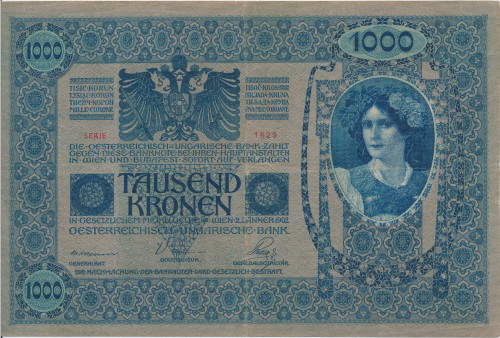 PPMHP 139183: 1000 kruna - Austro-Ugarska Monarhija