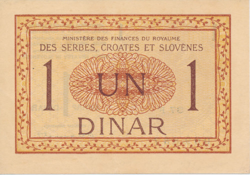 PPMHP 139135: 1 Dinar - Kraljevstvo SHS