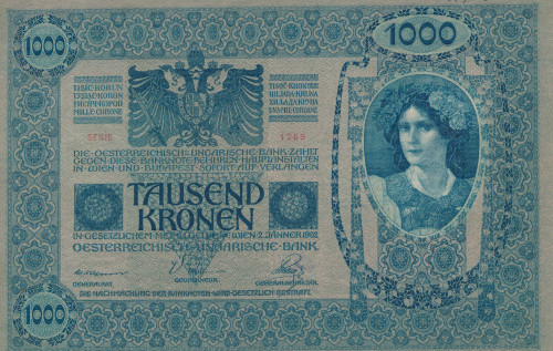 PPMHP 138847: 1000 kruna - Austro-Ugarska Monarhija
