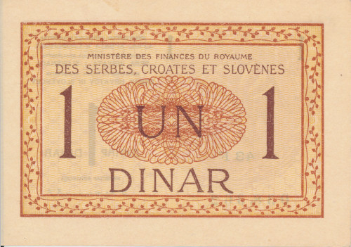 PPMHP 139089: 1 Dinar - Kraljevstvo SHS