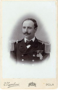 PPMHP 156545: Karlo Luppis u mornaričkoj uniformi