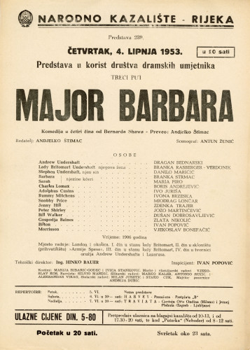 PPMHP 130267: Major Barbara