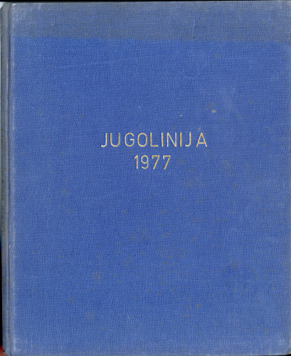 PPMHP 152431: Jugolinija • Uvezano godište 1977.