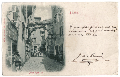 PPMHP 109652: Fiume; Arco Romano • Rijeka; Stara Vrata