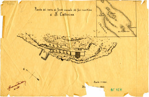 PPMHP 110364: Plan položaja svjetionika Sv. Katarina kod Biograda