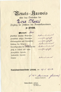 PPMHP 114113: Mjesečno školsko izvješće za svibanj 1913.