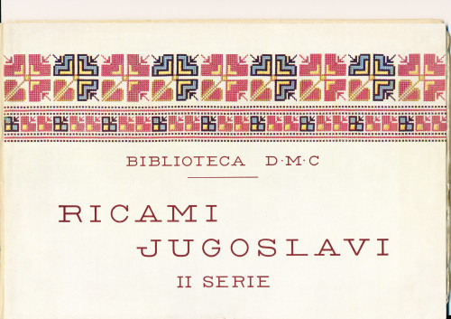 PPMHP 153996/2: Ricami Jugoslavi. II Serie.