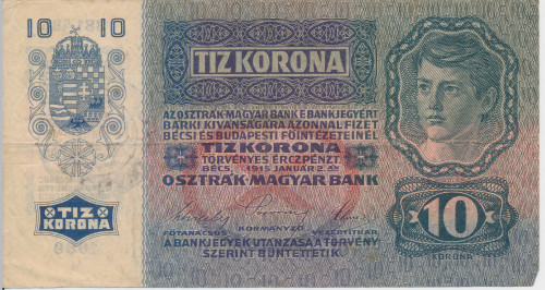 PPMHP 140741: 10 kruna - Austro-Ugarska Monarhija