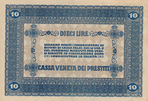 PPMHP 140188: 10 lira - Italija