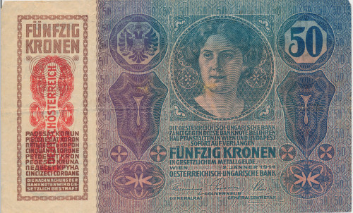 PPMHP 144513: 50 kruna - Austro-Ugarska Monarhija