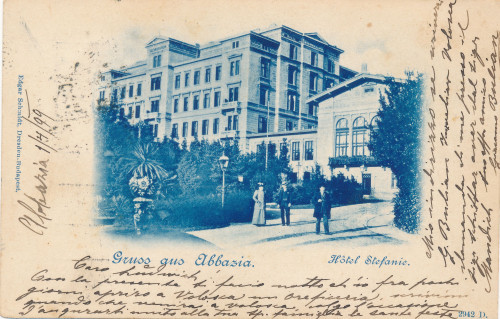 PPMHP 150068: Gruss aus Abbazia. Hotel Stefanie.
