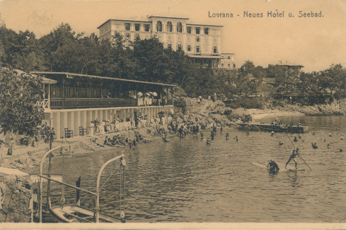 PPMHP 152705: Lovrana - Neues Hotel u. Seebad.