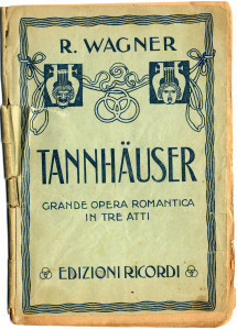 PPMHP 115578: Tannhauser - grande opera romantica in tre atti