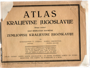 PPMHP 150272: Atlas Kraljevine Jugoslavije