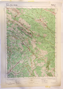 PPMHP 125527: Topografska karta Rijeke
