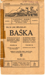 PPMHP 100991: Baška • Systematickych monografii mest, mesteček a pamatnychmiest