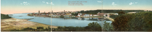 PPMHP 147294: Vista generale della citta di Arbe • Opći pregled grada Raba • Totalansicht der Stadt Arbe