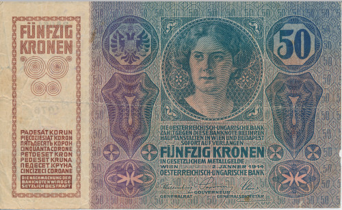 PPMHP 141456: 50 kruna - Austro-Ugarska Monarhija