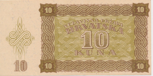 PPMHP 140941: 10 kuna - tzv. Nezavisna Država Hrvatska