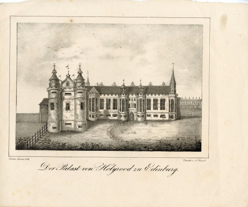 PPMHP 156510: Der Palast von Holyrood zu Edinburg