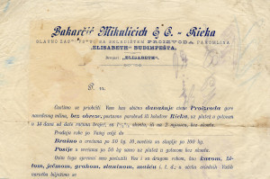 PPMHP 108275: Bakarčić Mikuličić Rijeka, zastupstvo paromlina