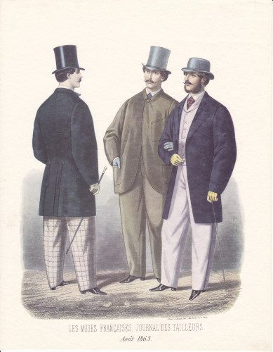 PPMHP 123036: Journal des Tailleurs • Tri muška modela iz 1863.