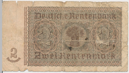 PPMHP 143749: 2 renten marke - Njemačka