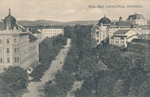 PPMHP 149708: Graz, Karl Ludwig-Ring, Opernhaus.