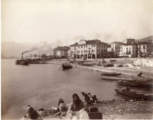 PPMHP 155910: Pralje na obali jezera Maggiore u Pallanzi