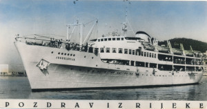 PPMHP 149195: "Pozdrav iz Rijeke" / Brod Jugoslavija
