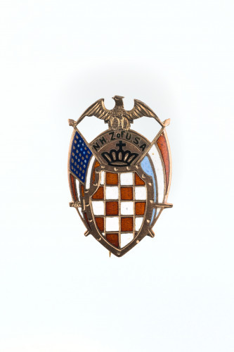 PPMHP 118762: Značka hrvatske zajednice u Sjedinjenim američkim državama
