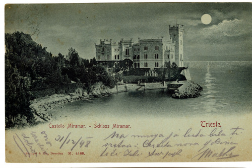 PPMHP 127234: Castello Miramar. Trieste. • Schloss Miramar. Trieste.