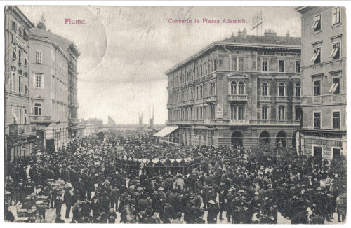 PPMHP 146124: Fiume Concerto in Piazza Adamich