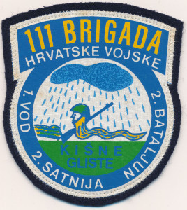 PPMHP 124064: Kišne gliste, 1. vod 2. satnija 2. bataljun 111. brigada HV