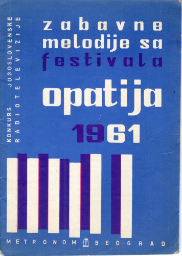PPMHP 150915: Zabavne melodije sa festivala Opatija 1961 • Konkurs Jugoslovenske  radiotelevizije