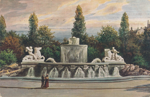 PPMHP 150954: Fontana Wittelsbacher Brunnen u Munchenu