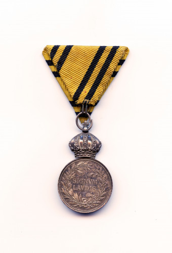 PPMHP 101652: Militärverdienstmedaille • Brončana medalja za vojne zasluge s likom cara Franje Josipa I.