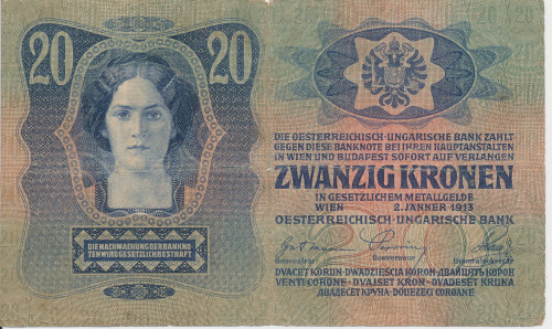 PPMHP 141426: 20 kruna - Austro-Ugarska Monarhija