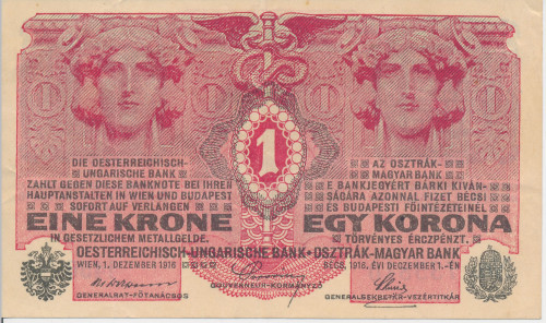 PPMHP 141372: 1 kruna - Austro-Ugarska Monarhija