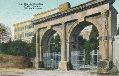 PPMHP 144743: Pola. Das Zwilingstor. • Porta Gemina • Bližnjačka vrata