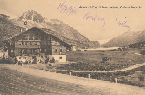 PPMHP 150172: Maloja - Hotel Schweizrhaus, Osteria Vecchia