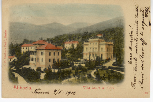 PPMHP 122646: Abbazia. Vila Laura u. Flora.